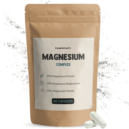Complejo de Magnesio – 60 Cápsulas Veganas