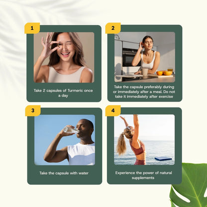 Cúrcuma Orgánica 600 mg – 60 Cápsulas Veganas
