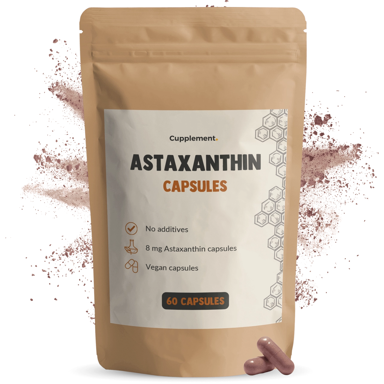 Astaxantina 8 mg – 60 Cápsulas Veganas
