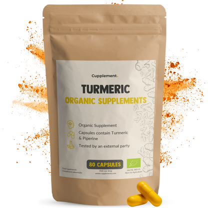 Cúrcuma Orgánica 600 mg – 60 Cápsulas Veganas