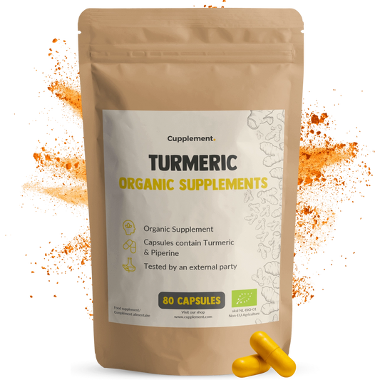 Cúrcuma Orgánica 600 mg – 60 Cápsulas Veganas